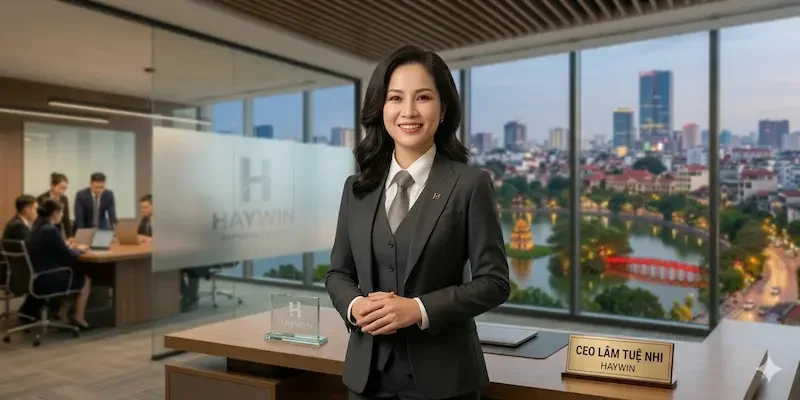 Tiểu sử CEO Lâm Tuệ Nhi của cổng game Haywin