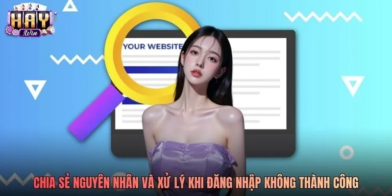 Chia sẻ nguyên nhân và xử lý khi đăng nhập không thành công Chia sẻ nguyên nhân và xử lý khi đăng nhập không thành công