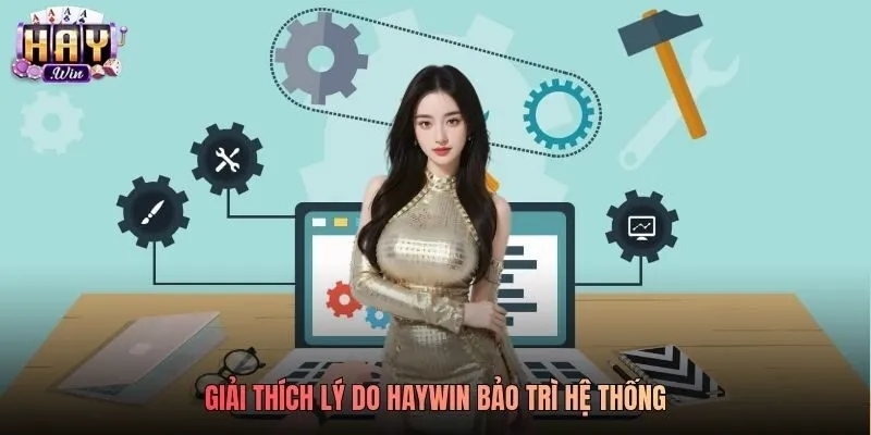 Giải thích lý do Haywin bảo trì hệ thống Giải thích lý do Haywin bảo trì hệ thống