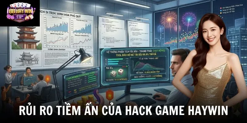 Rủi ro tiềm ẩn của hack game Haywin Rủi ro tiềm ẩn của hack game Haywin
