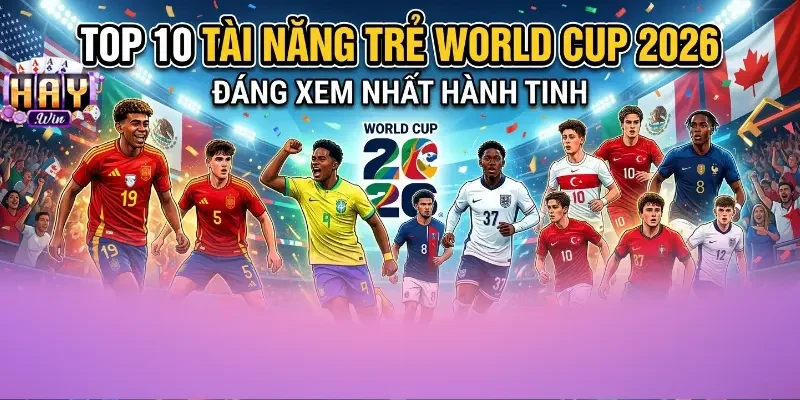 Danh sách top 10 tài năng trẻ World Cup 2026 tại Mỹ - Canada - Mexico